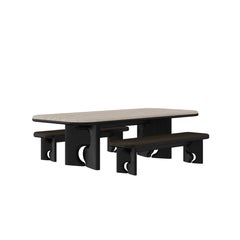 Handcrafted Portman Dining Set Wood Made in Portugal by Wood Tailors