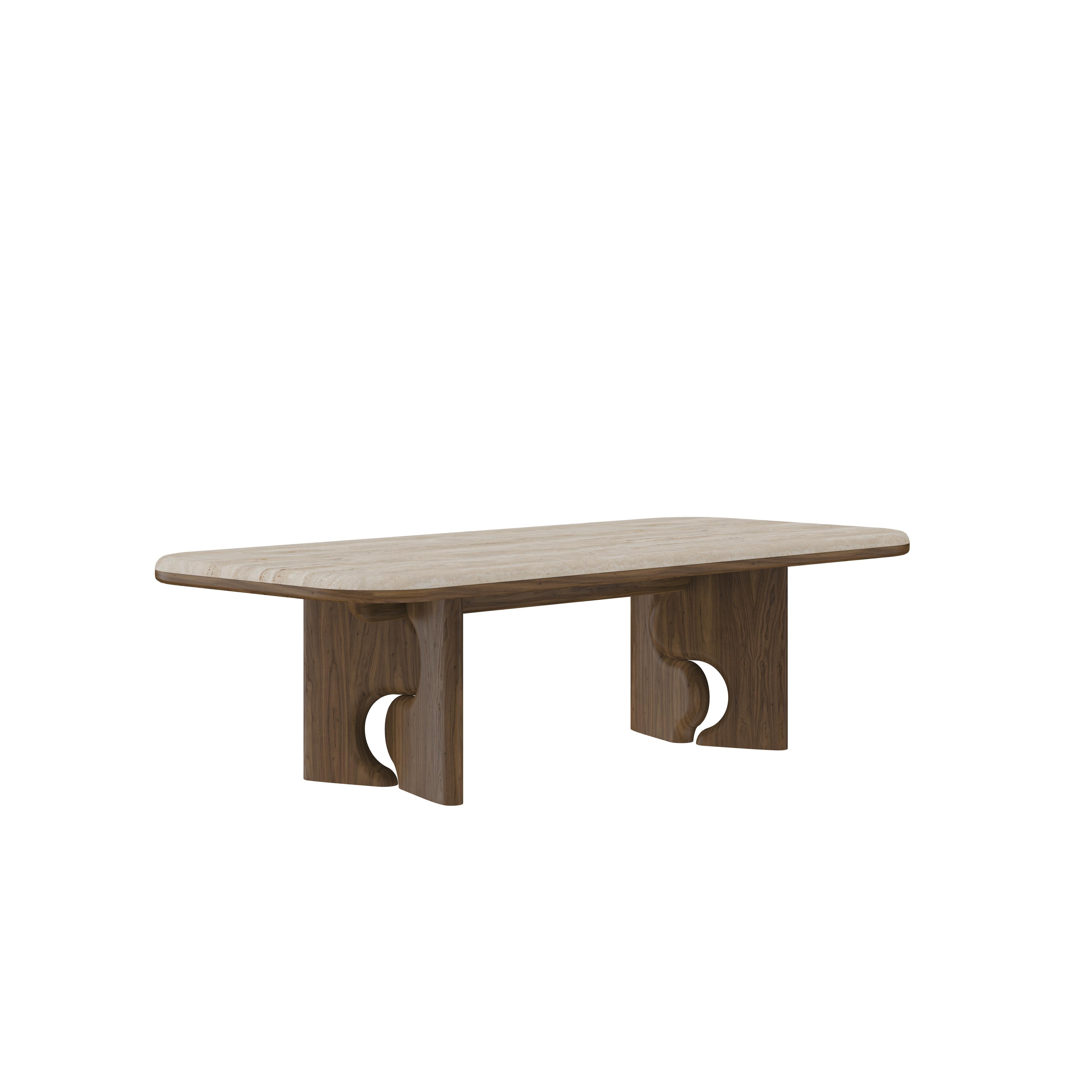 Portugais Table de salle à manger Portman fabriquée au Portugal par Wood Tailors en vente