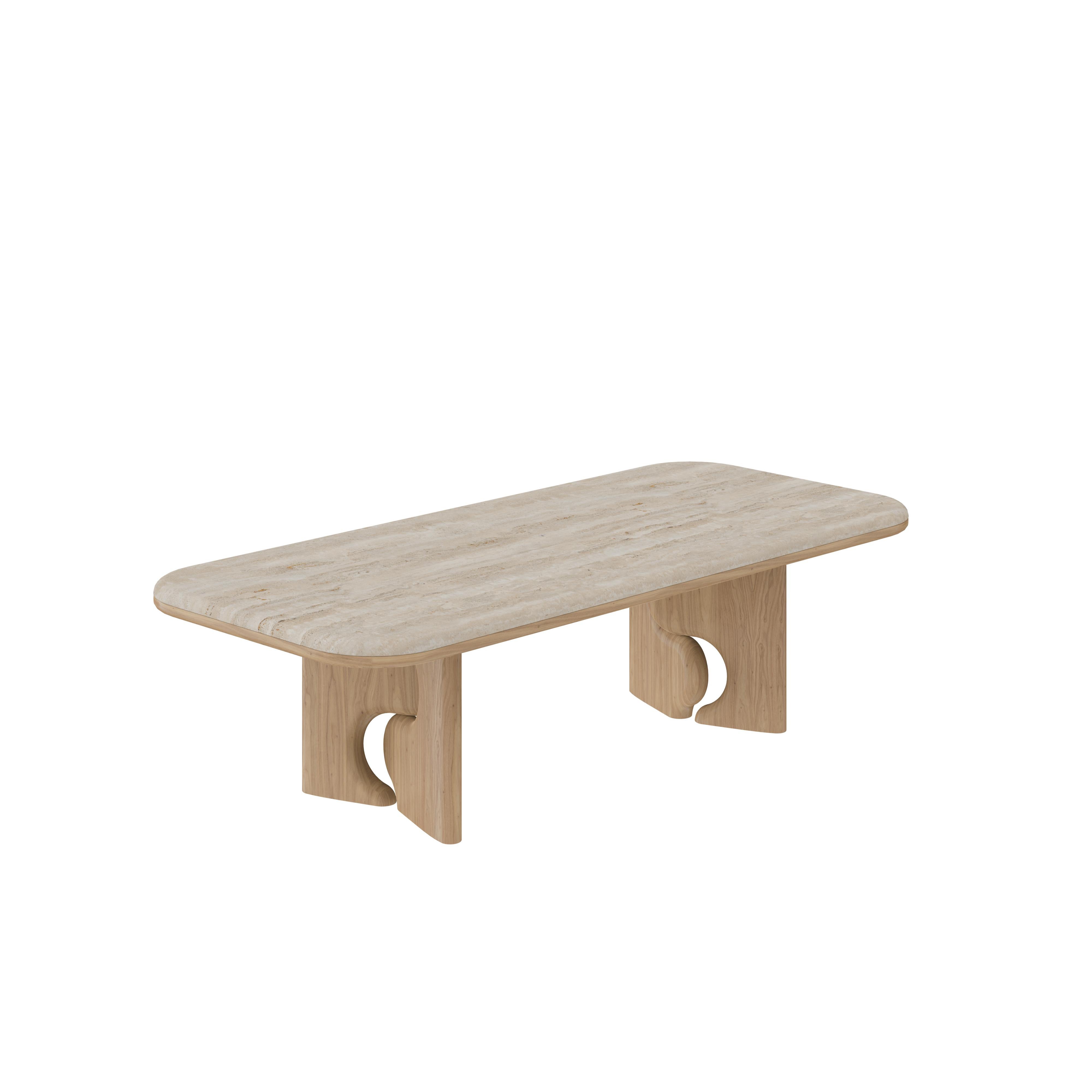 Bois Table de salle à manger Portman fabriquée au Portugal par Wood Tailors en vente