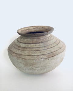 Handcrafted Pottery Container Jar Pot, early 1900's Hungary