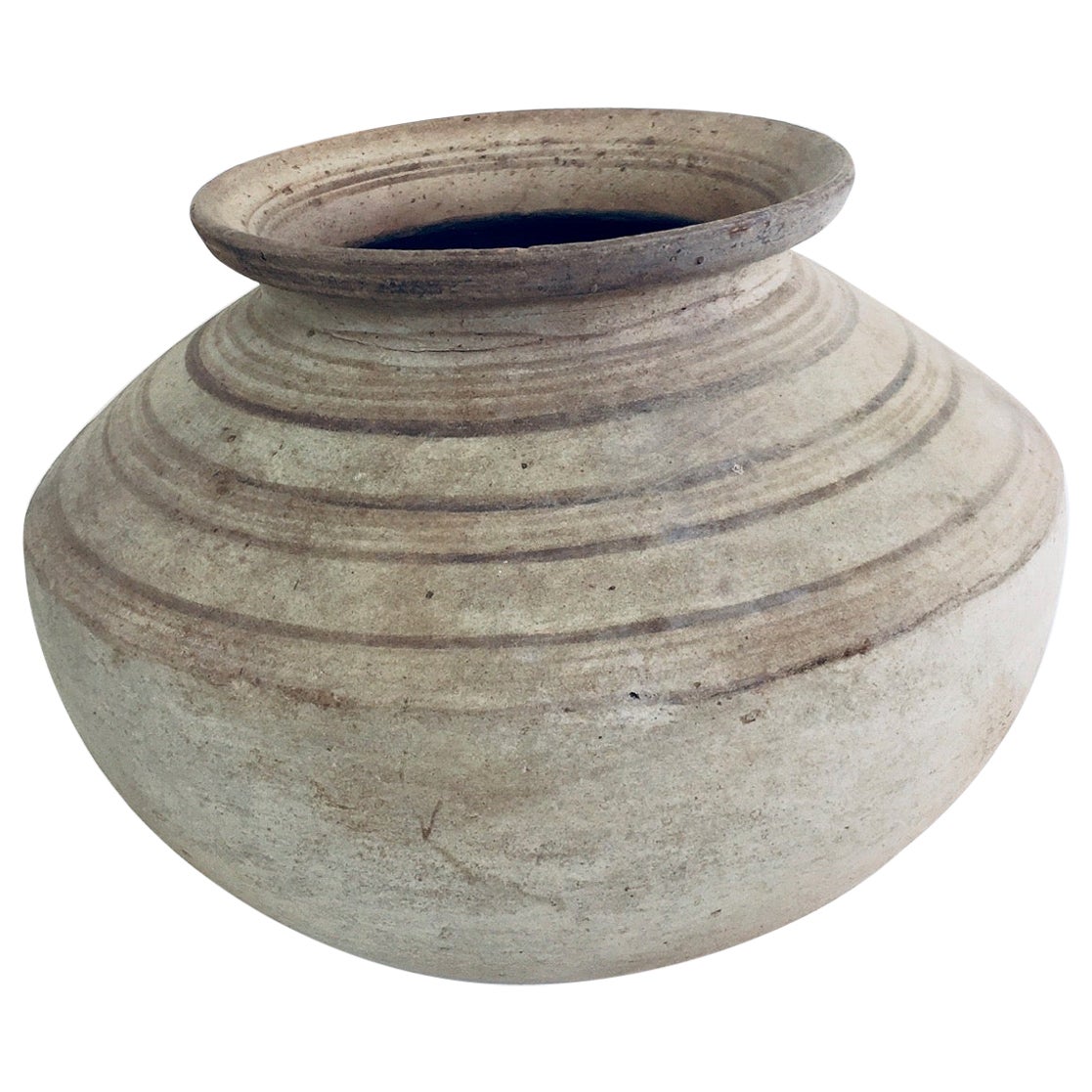 Handcrafted Pottery Container Jar Pot, early 1900's Hungary