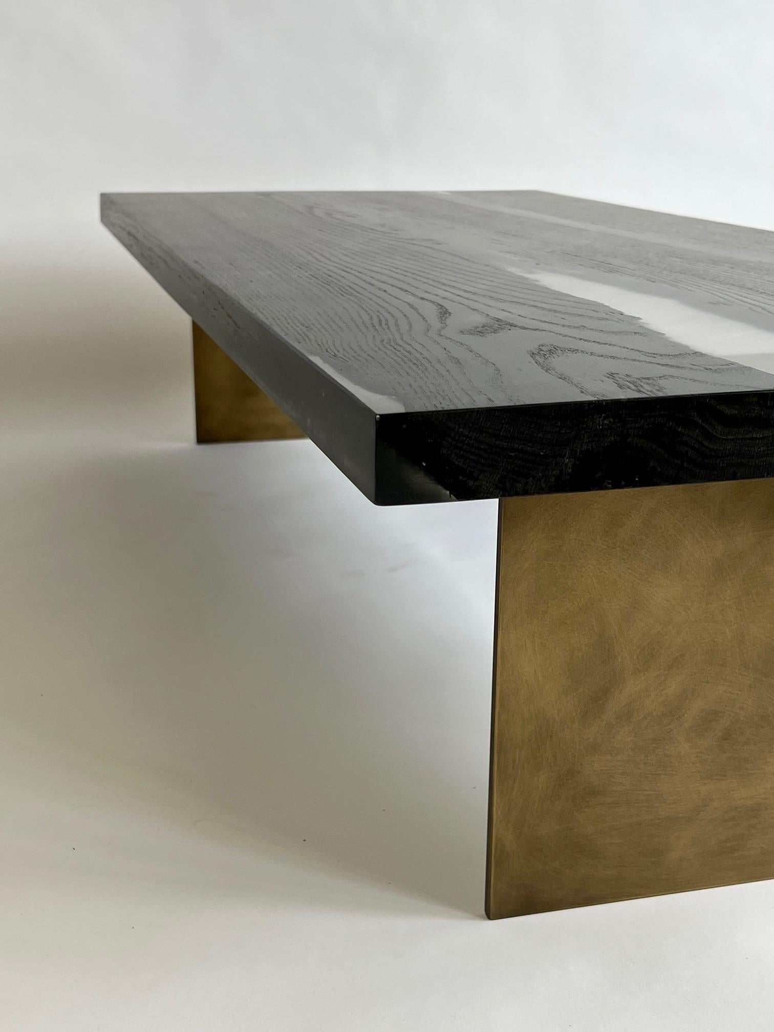 Handcrafted rectangular coffee table 7