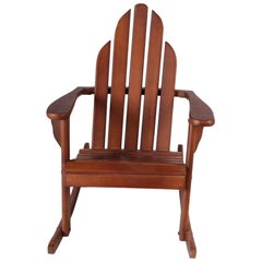 Vintage Handcrafted Rocking Chair 'Small', 20th Century