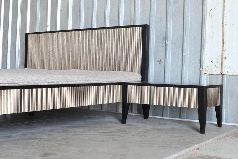 Handcrafted Saral White Oak Bed For Sale at 1stDibs