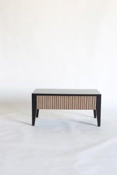 Handcrafted Saral White oak Side Table