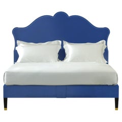 Handcrafted Savoir Lenoir Headboard and Nº3 Bed Set, King Size