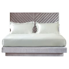 Savoir Stella Design in Teddy Mohair & Nº4 Bed Set, Queen Size, by Nicole Fuller