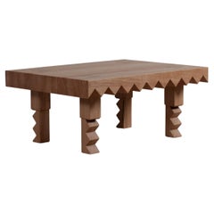 Handcrafted Sawtooth Table