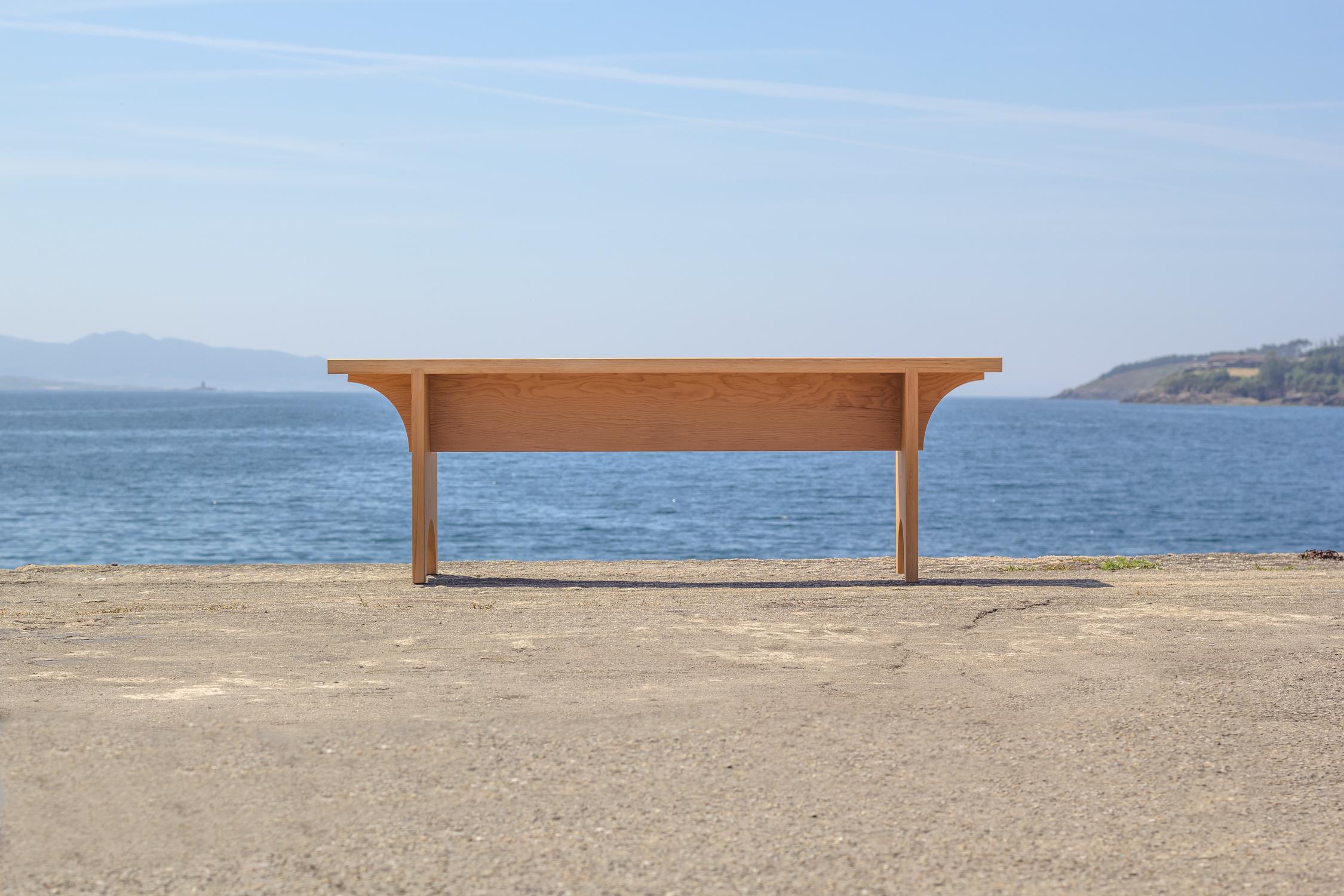 Art pot à épices Banc extensible fabriqué à la main de style Shaker  de l'Oregon en vente