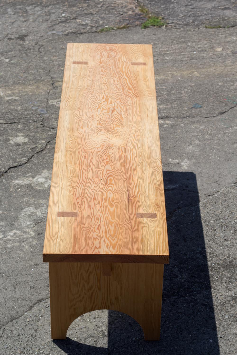 Bois Banc extensible fabriqué à la main de style Shaker  de l'Oregon en vente