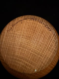 Boîte à bijoux « Accorn » fabriquée à la main, signée et datée, par Guy Beauregard, 2007