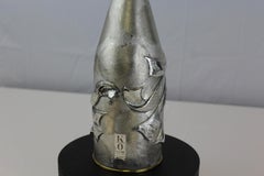 Handcrafted Silver Champagne Bottle Cover, Elegant and Unique Gift Idea, Italy