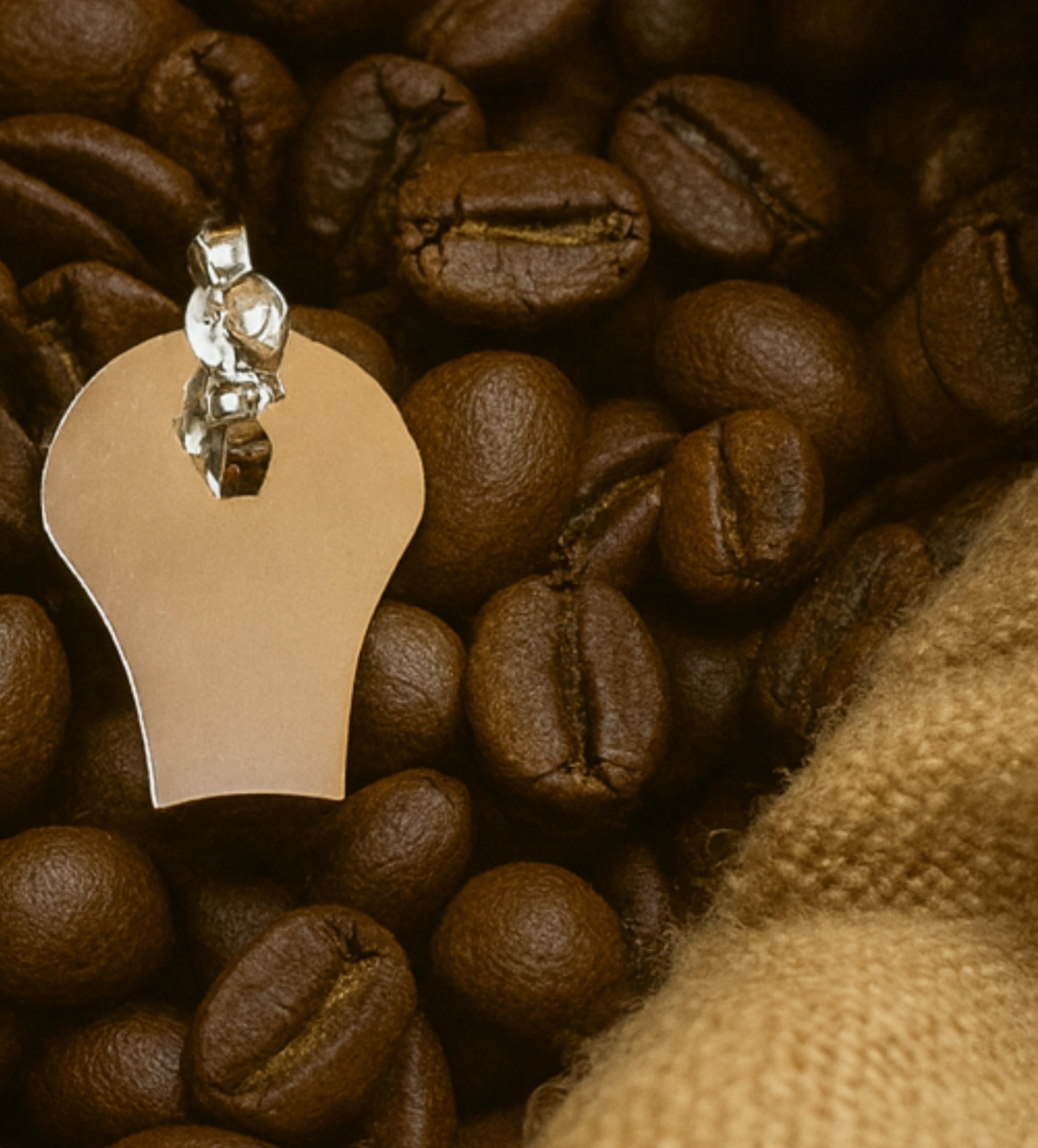 Handgefertigter Silberohrring, 92,5% Sterling, inspiriert von westafrikanischen Masken (21. Jahrhundert und zeitgenössisch) im Angebot