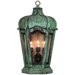 Handcrafted Solid Brass Hanging Lantern