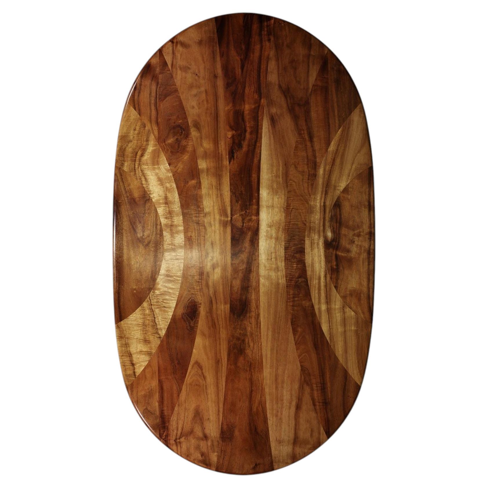 Handcrafted Solid Koa Wood Dining Table – Studio Craft Design For Sale