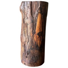 Portavelas Artesanal de Palo de Rosa Macizo