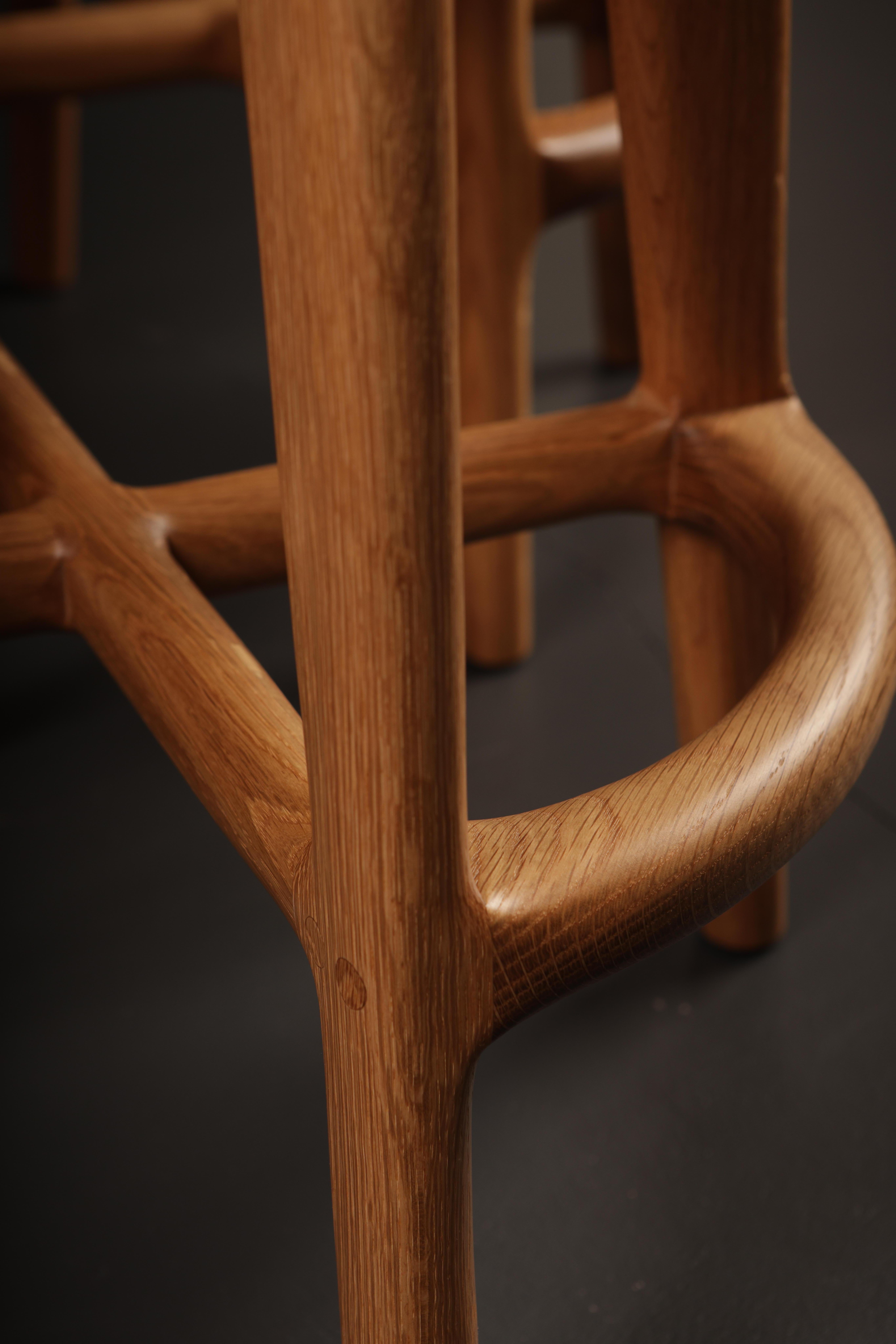 white oak counter stools
