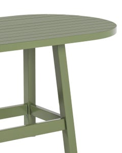 Handcrafted Solid Wood Oval Dining Table, The Bacon Collection