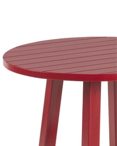 Handcrafted Solid Wood Round Dining Table, The Bacon Collection