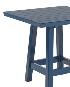 Handcrafted Solid Wood Square Table, The Bacon Collection