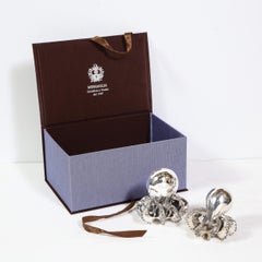 Handcrafted Sterling Silver Octopus Salt Shaker and Pepper Mill by Missiaglia