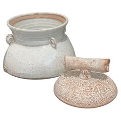 Handcrafted Studio Pottery Tureen With Lid California Design MCM Signed