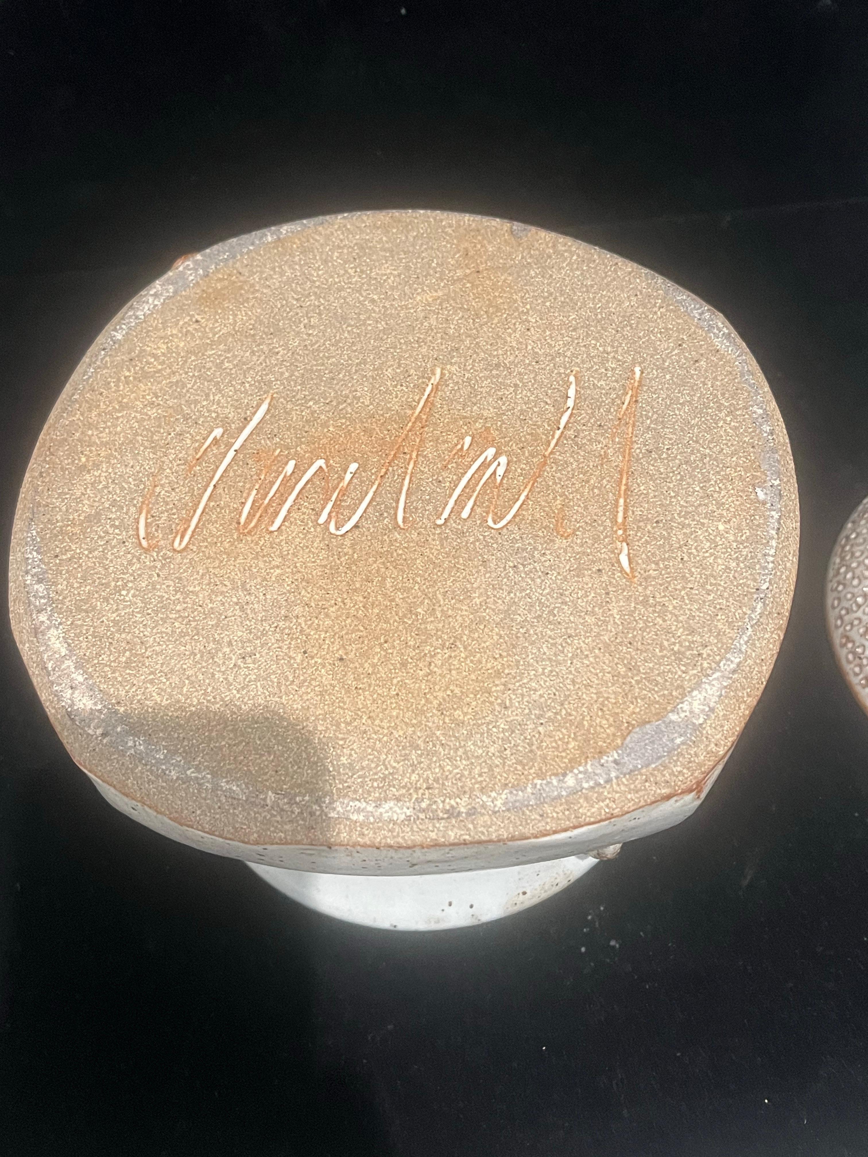 Handcrafted Studio Pottery Tureen With Lid California Design MCM Signed (amerikanisch) im Angebot