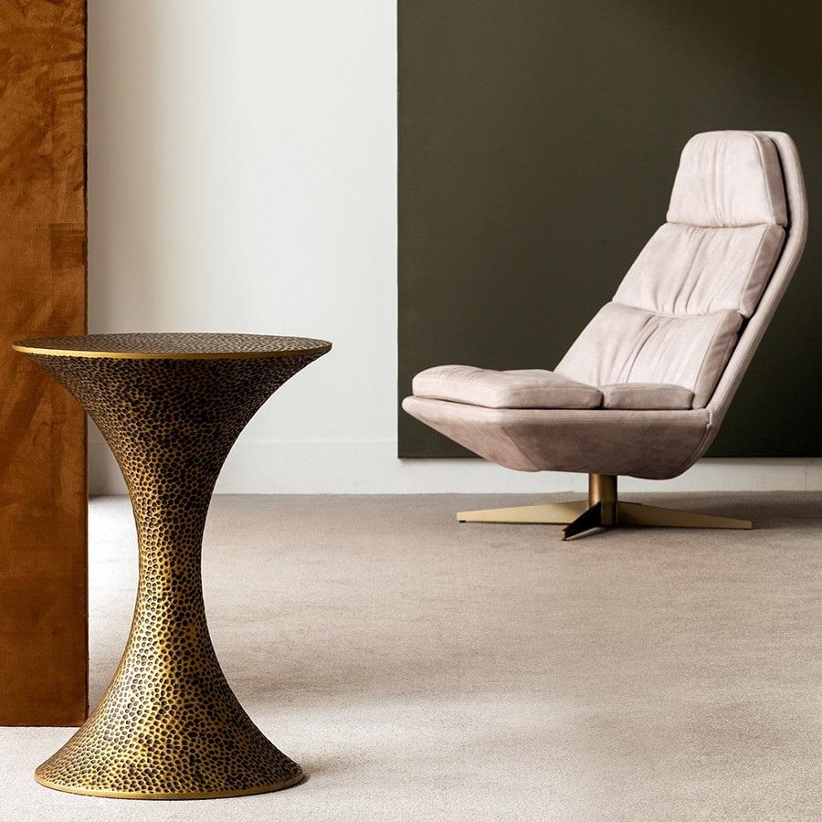 swivel chair with ottoman