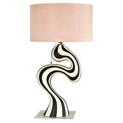 Lámpara de mesa artesanal de Jossolini