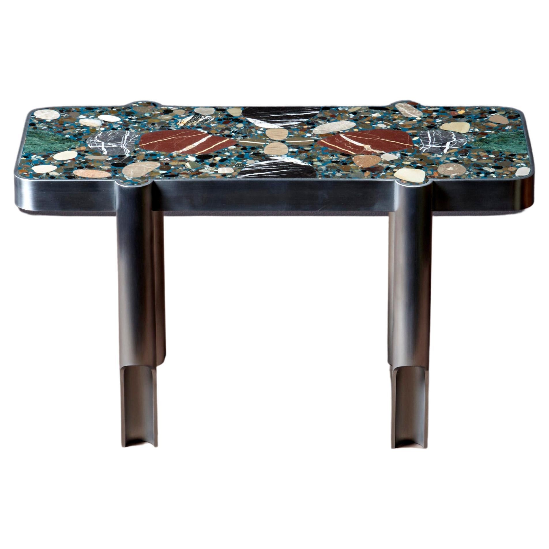 Handcrafted Terrazzo Coffee Table "Deacon Federico 3" by Felix