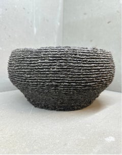 Sculptural Ceramic Vessel – Wabi-Sabi Form in Stoneware with Digital Certificate