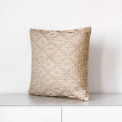 Handcrafted T'nalak Basket Weave Cushion Cover 50x50cm