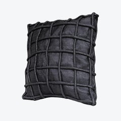 Handcrafted T'nalak Grid Weave Cushion Cover