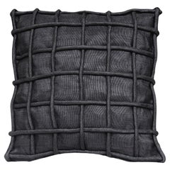 Handcrafted T'nalak Grid Weave Cushion Cover