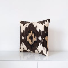 Handcrafted T'nalak Linao Beaded Cushion Cover 45x45cm