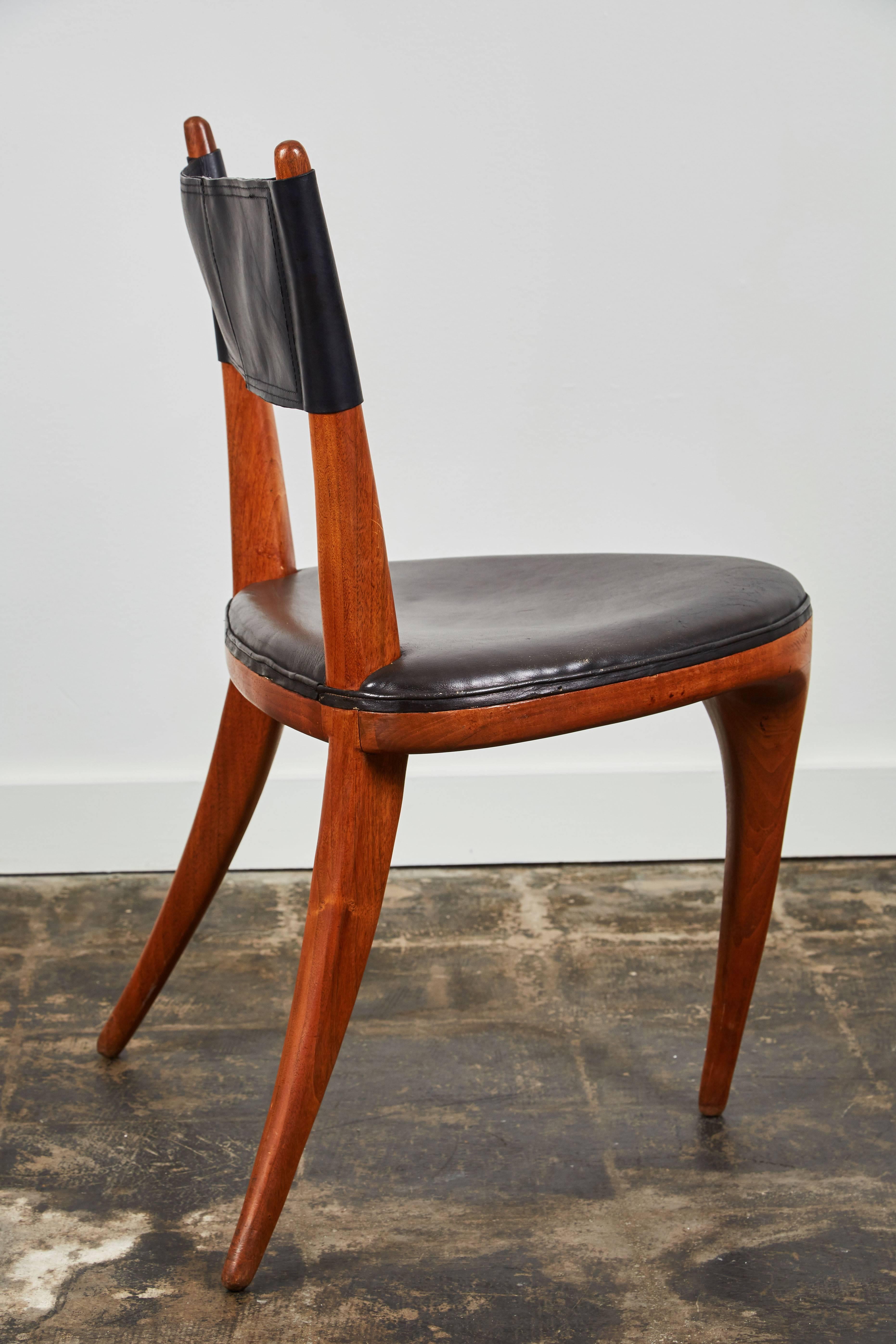 American Handcrafted Tripod Chair by Allen Ditson