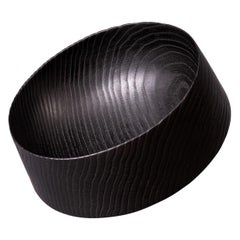 Handcrafted Turned Japanese Yakisugi Bowl