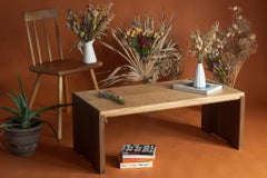 Oak wood two tone Coffee Table