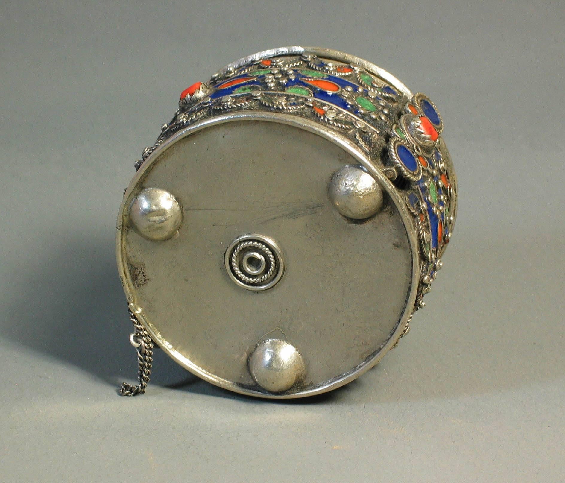 Fait main Bracelet boîte Kabyle berbère vintage fabriqué à la main