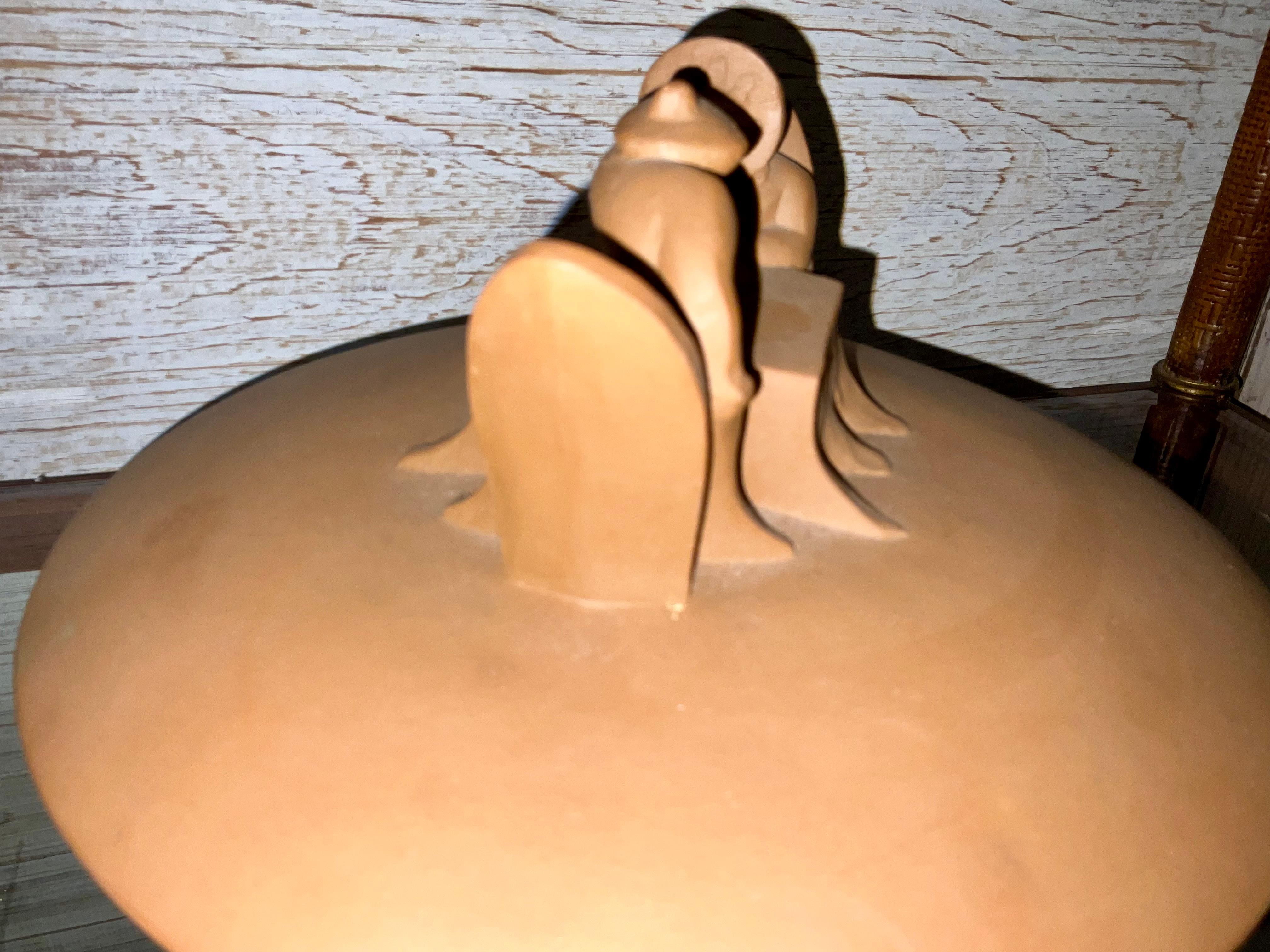 Handgefertigte Vintage Auflaufform von Montgomery Smith (Ende des 20. Jahrhunderts) im Angebot
