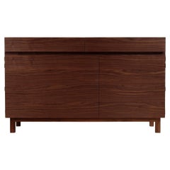 Handcrafted Walnut AMC Credenza Sideboard