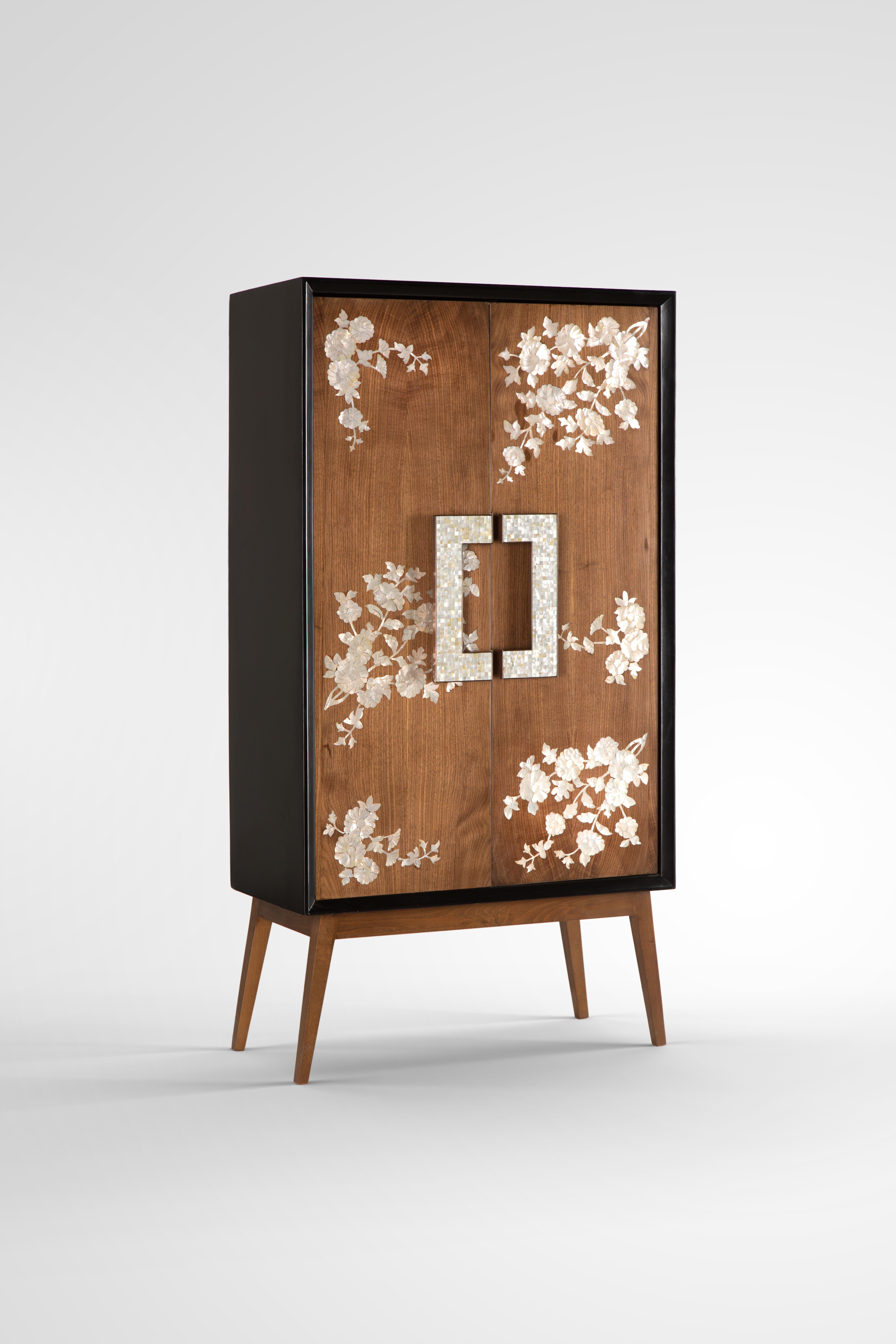 mother of pearl cabinet
