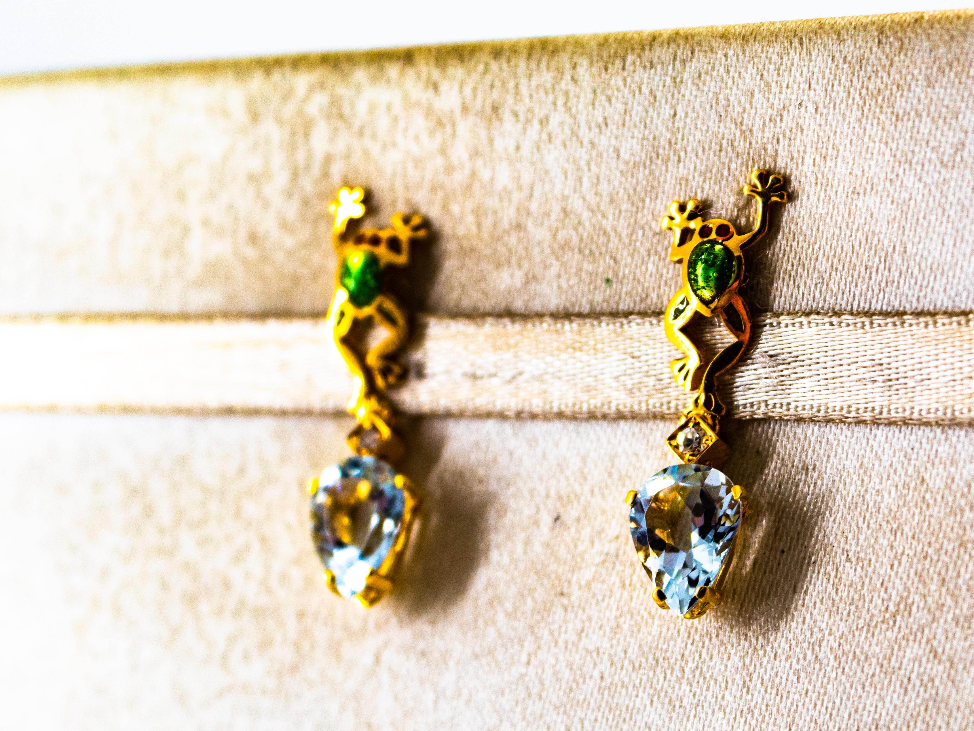 Taglio brillante Orecchini 