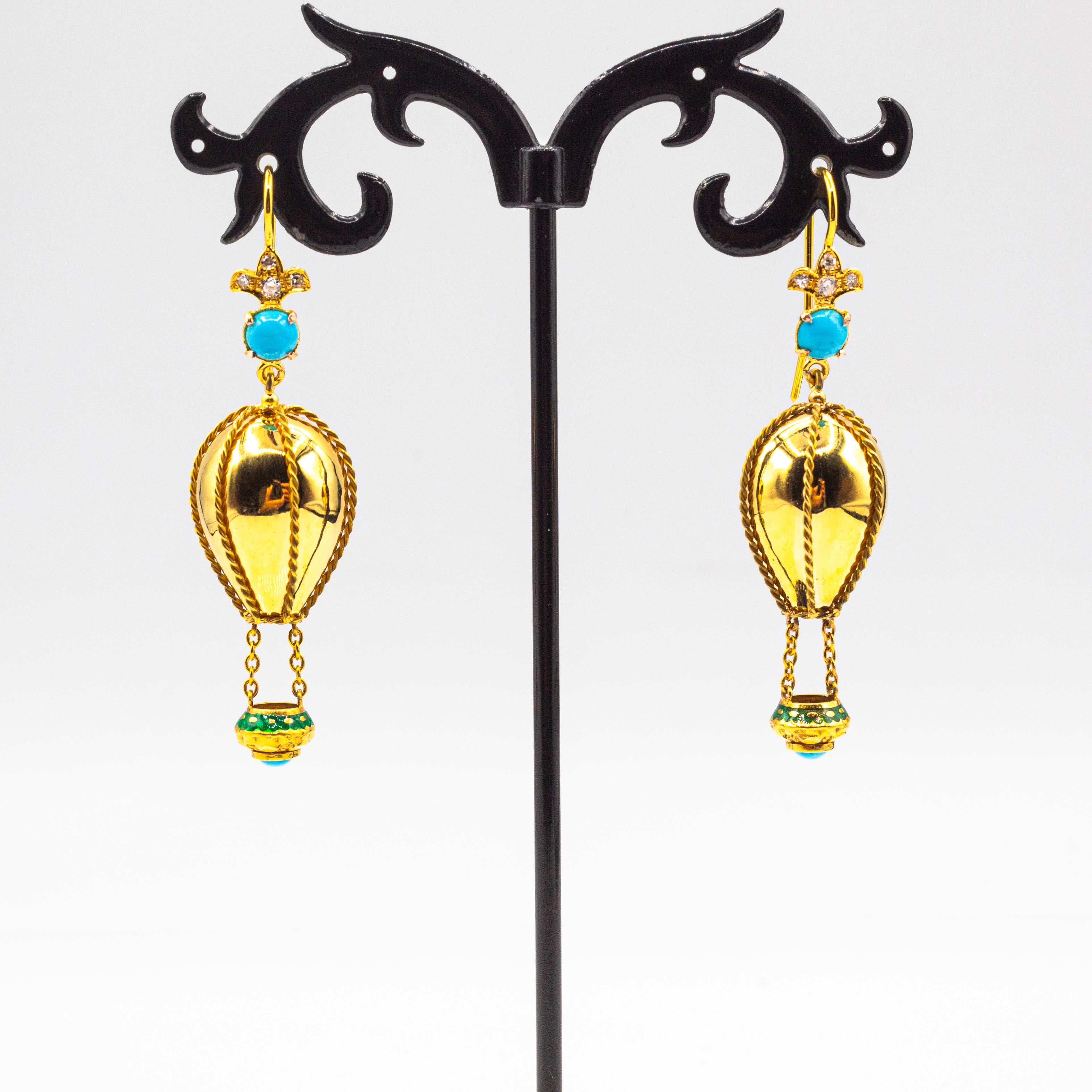 For any problems related to some materials contained in the items that do not allow shipping, please contact the seller with a private message to solve the problem.
We can ship every piece of our 1stdibs catalog worldwide.

These Earrings are made