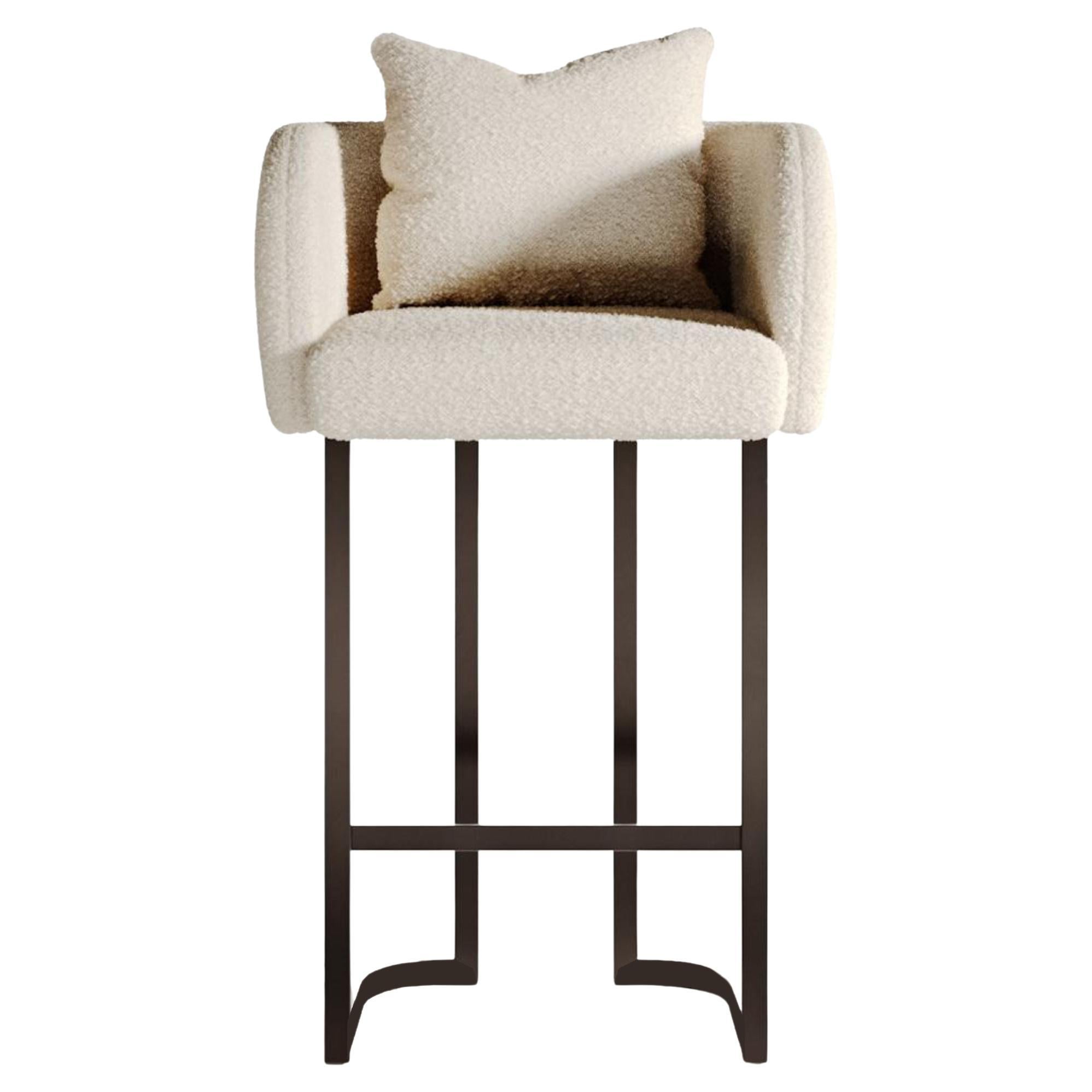 Madera y Tapicería Artesanal " Artesano " Taburete de Mostrador