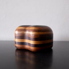 Handcrafted Wood Jewelry Box, 1960s