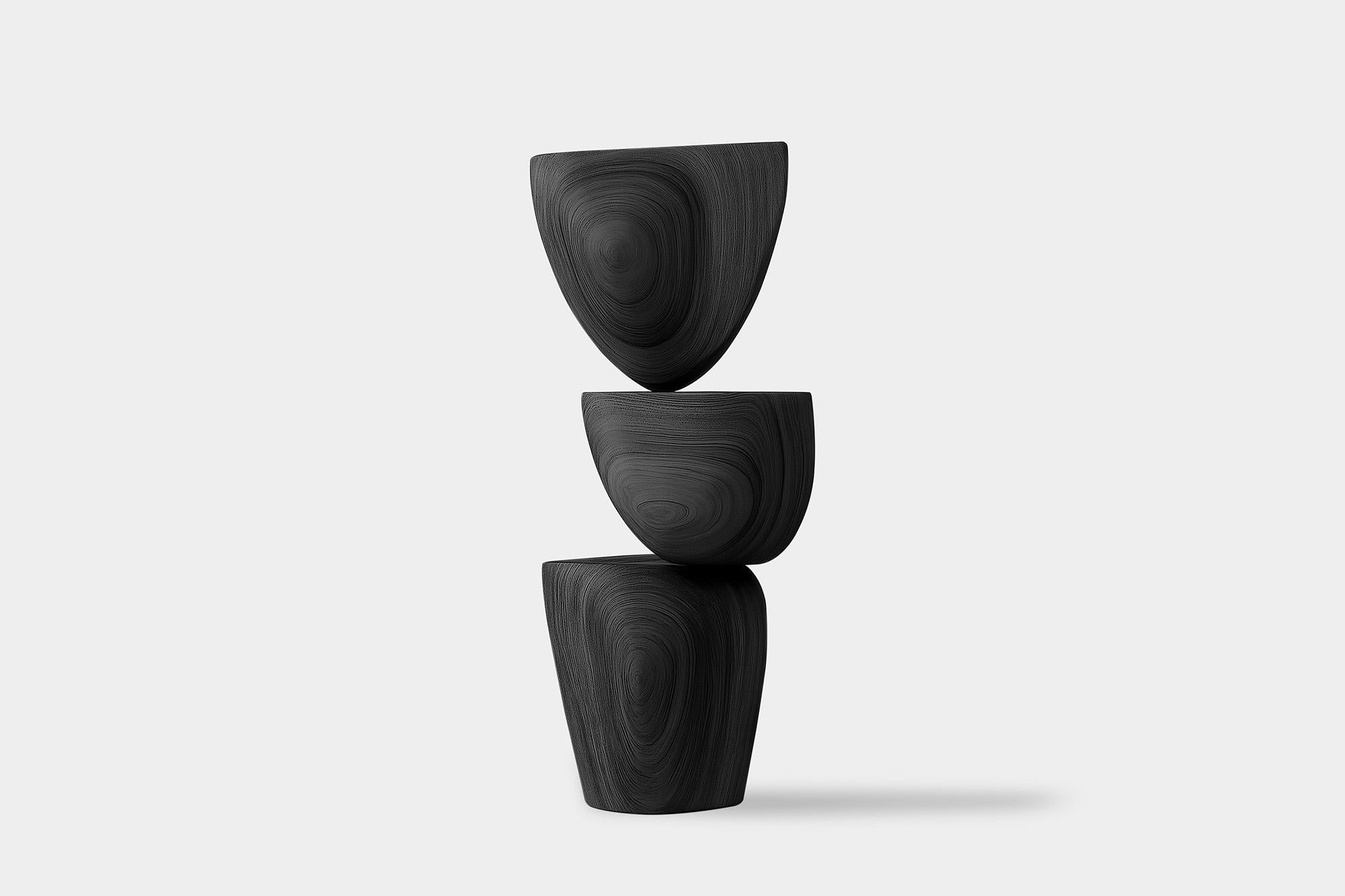 Mexican Handcrafted Wooden Art Lull No63 by NONO – Perfect for Minimalist Decor For Sale