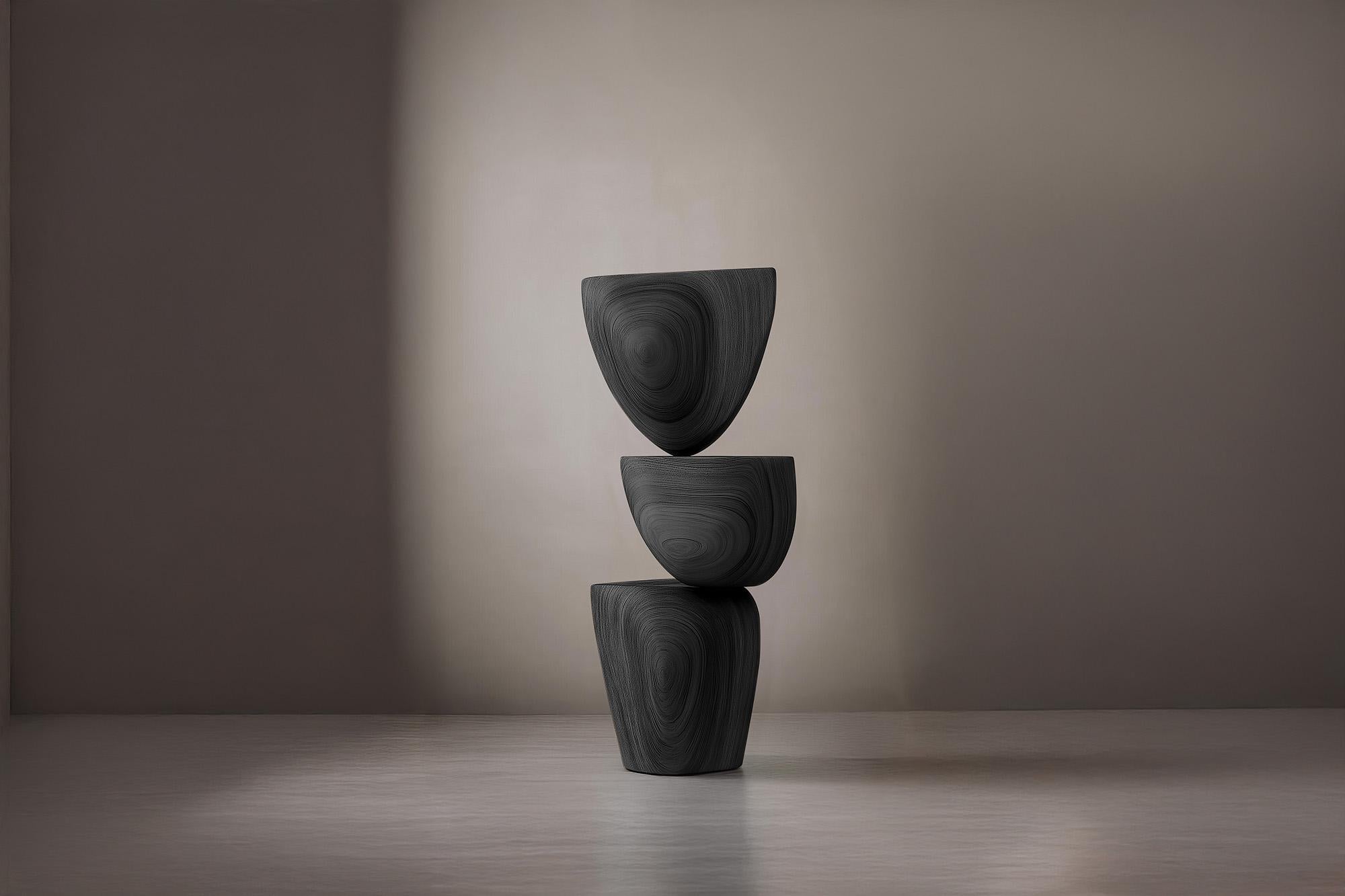 Hand-Crafted Handcrafted Wooden Art Lull No63 by NONO – Perfect for Minimalist Decor For Sale