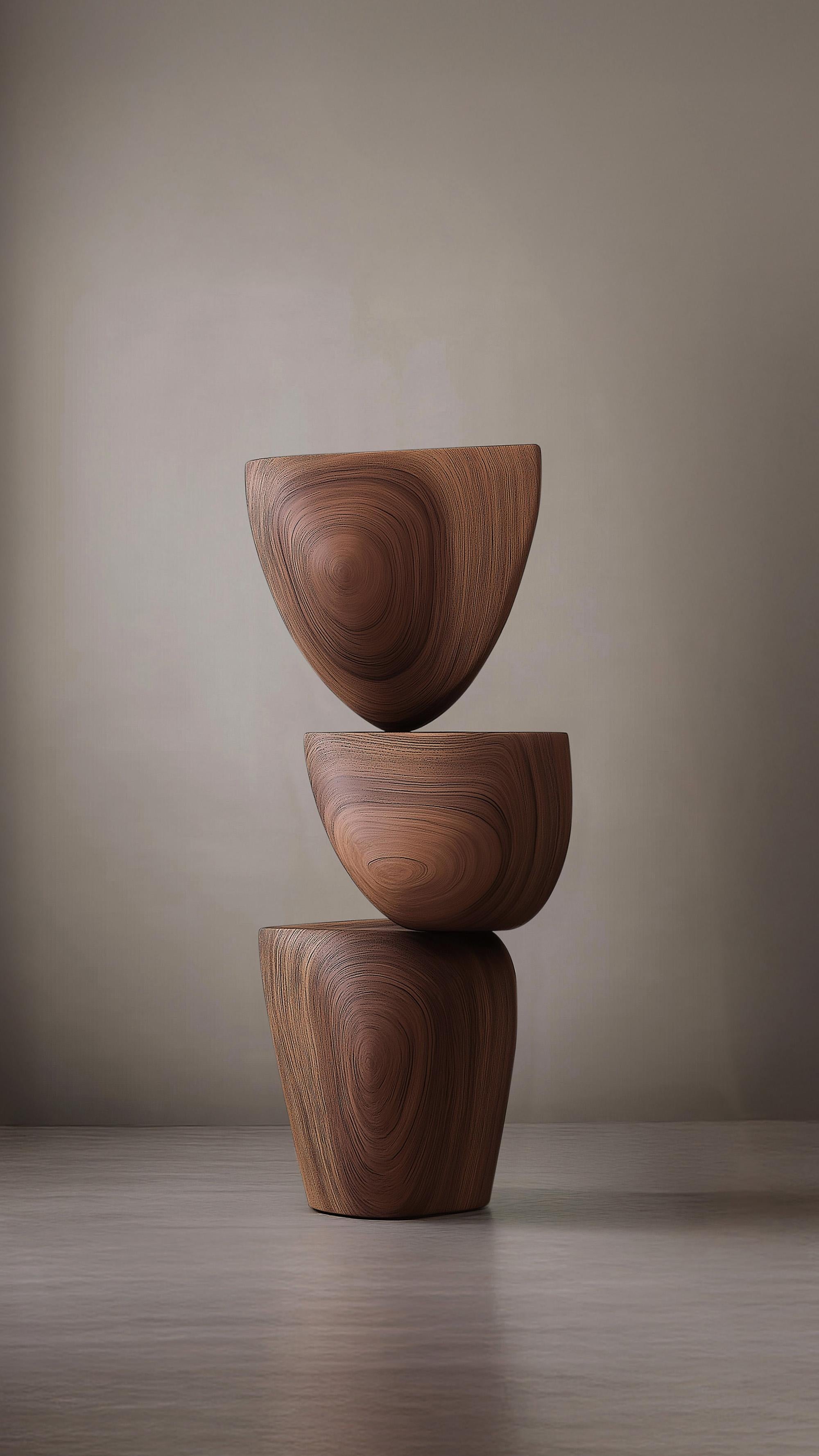 Handcrafted Wooden Art Lull No63 by NONO – Perfect for Minimalist Decor In New Condition For Sale In Ciudad de México, CDMX