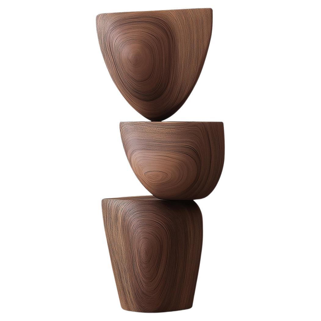 Handcrafted Wooden Art Lull No63 by NONO – Perfect for Minimalist Decor